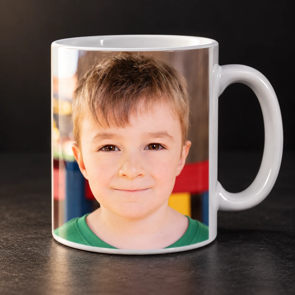 Fototasse mit StarPix-Portfoliomotiv